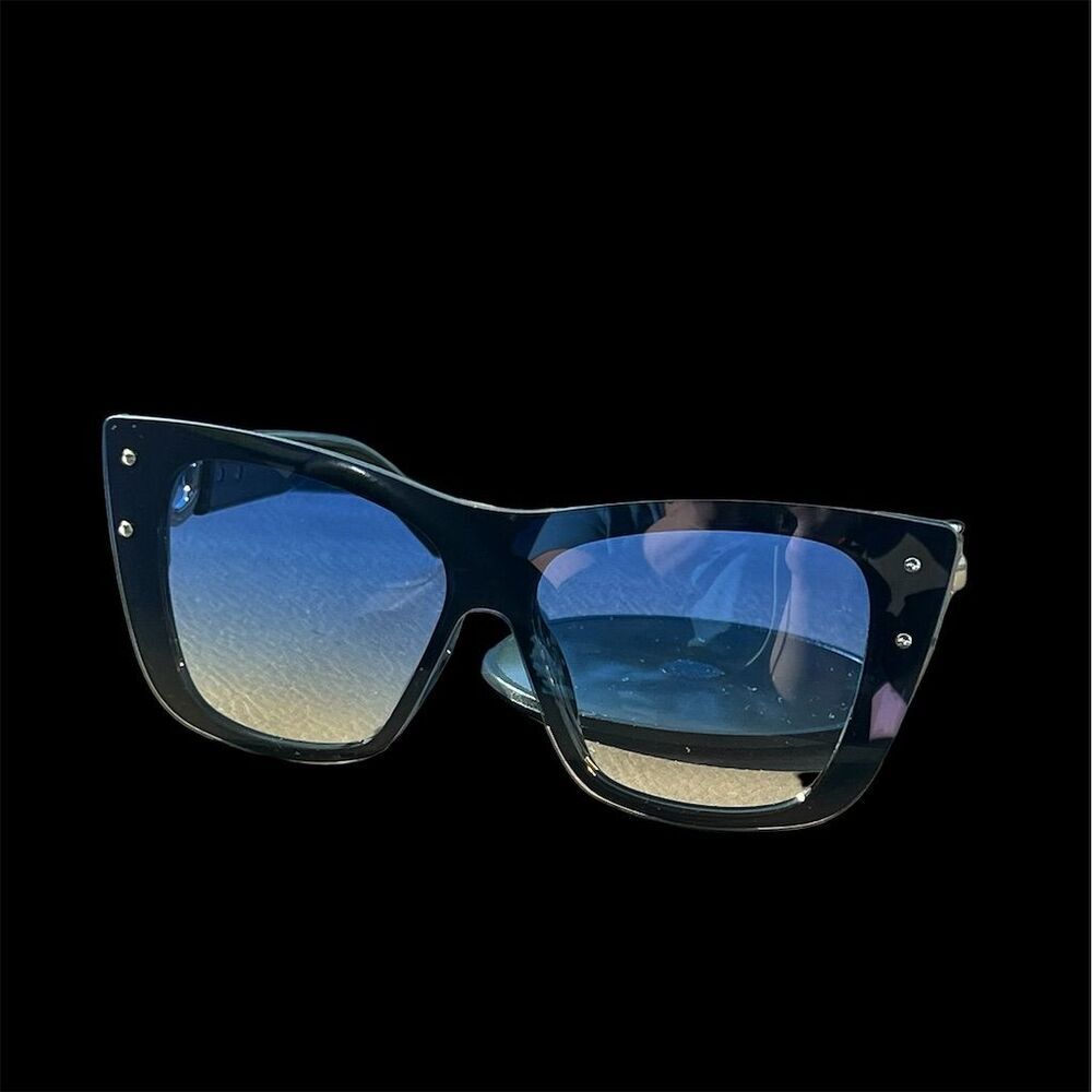 Stylish Oversized Cat Eye Sunglasses for Women - Gradient Lenses Multico… - Picture 7 of 16